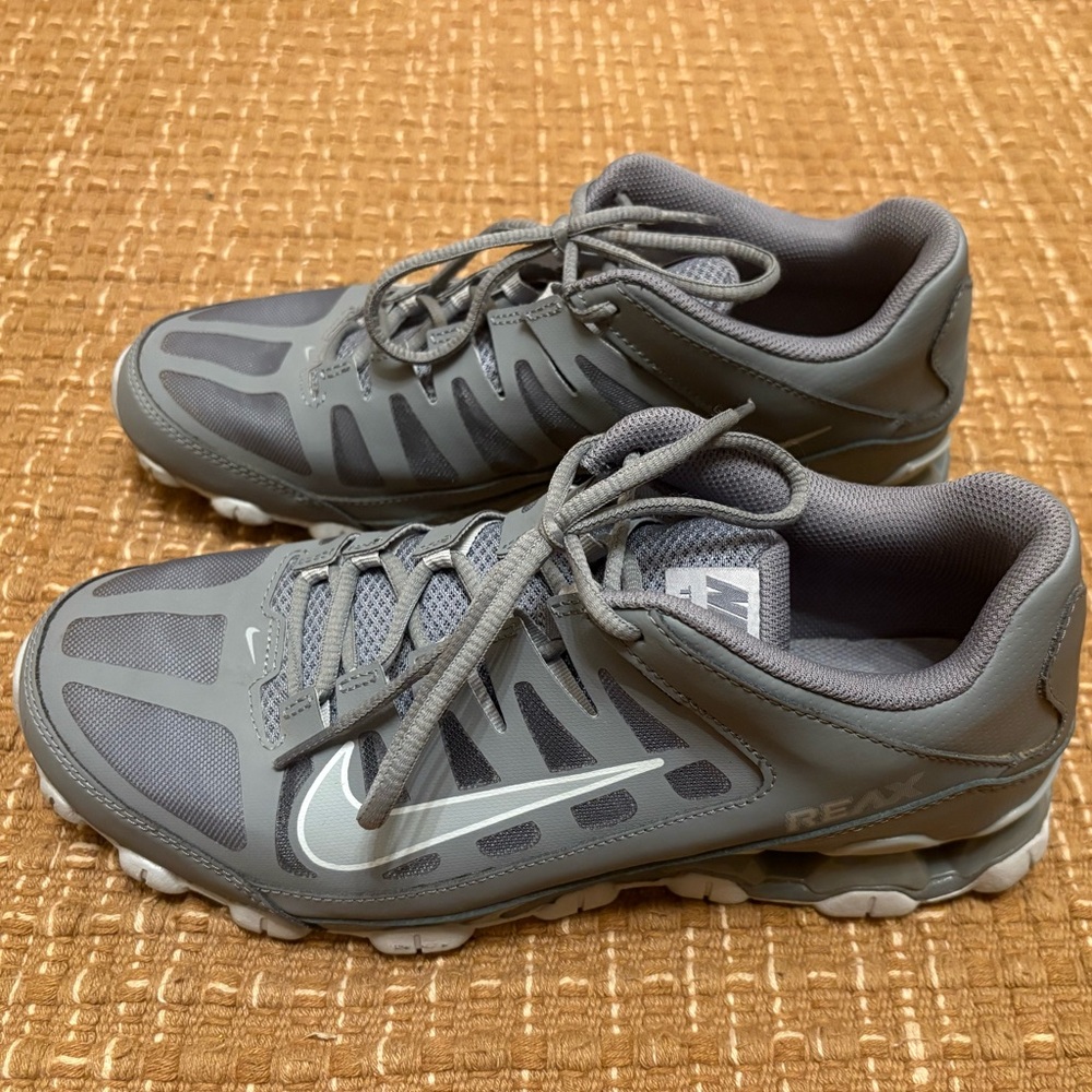 Nike Silver and Gray Running Shoes
